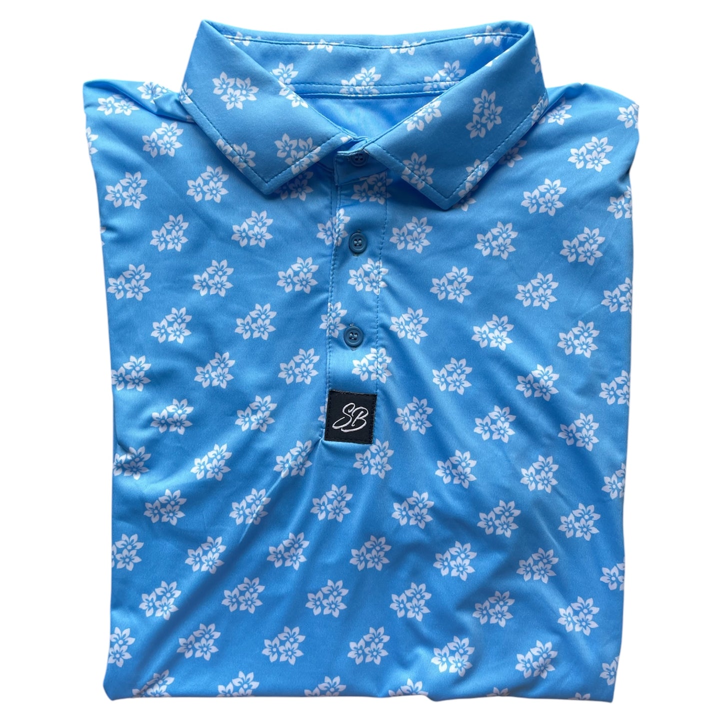 Blue Petals Polo