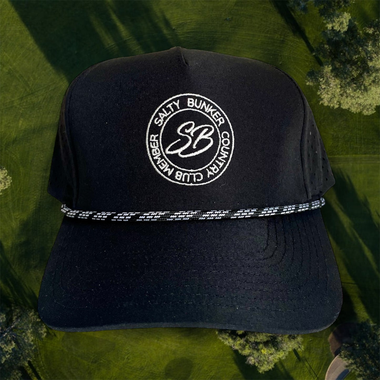 Country Club Rope Hat (Black)
