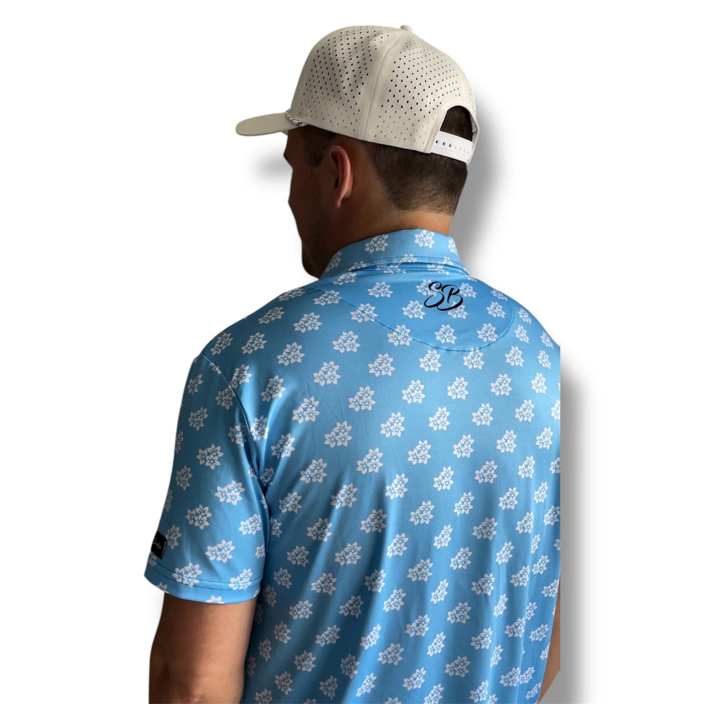 Blue Petals Polo