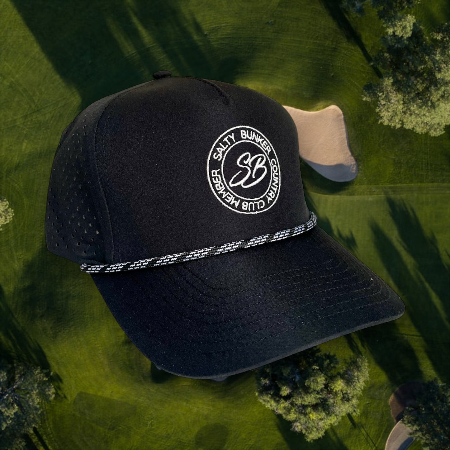 Country Club Rope Hat (Black)