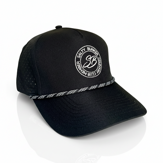 Country Club Rope Hat (Black)