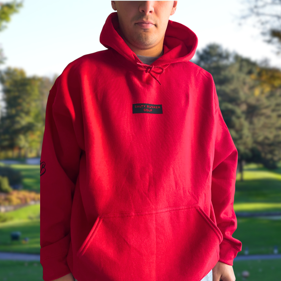 Box Logo Hoodie (Hazard Red)